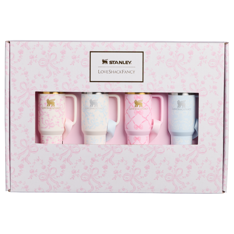 Stanley 1913 x LoveShackFancy Holiday Quencher ProTour Ornament Set - Fresh Travel Choice