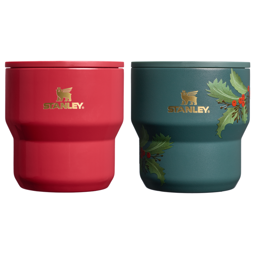 The Cheers & Cheer Stay-Hot Stacking Cup 2-Piece Set - Daily Bright Fit Ready